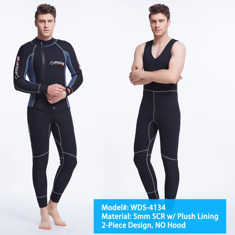 

2020 Men Male 5mm Wetsuit 1.5mm Wet Neoprene 3mm Wetsuits Suit SCR Diving Suits SCR