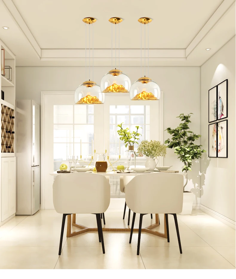 Big Sale A7c1 Modern Iron Pendant Light Northern Europe