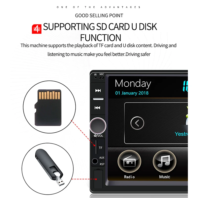 Panorâmicas para Carro In-dash com 5 Graus Imagens Estéreo Player Touch Screen Bluetooth Mp5 Jogadores Aux fm sd tf Câmeras 360 11 fm sd tf in-dash com 5 câmeras
