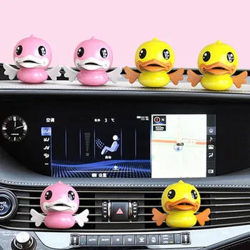 

Cute Duck Car Air Freshener Car Perfume Vent Clip Car Fragrance Scent Diffuser Auto Interior Decor Car Accessories For Kids