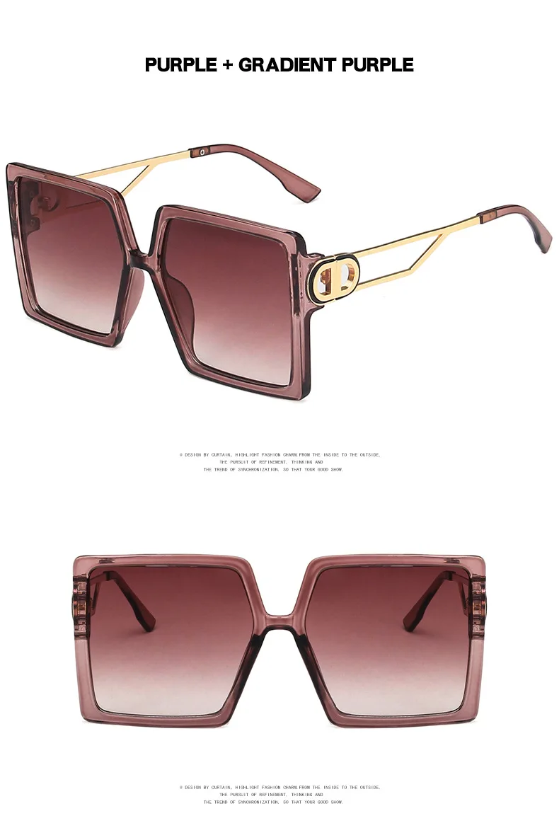 Hollow Square Sunglasses