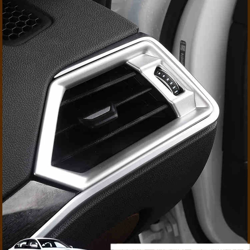 

Lsrtw2017 for Bmw 3 Series G20 Car Dashboard Left Right Vent Frame Trims Interior Accessories Chrome 2019 2020 2021