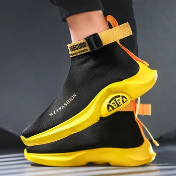 

BIGFIRSE Men Casual Shoes Fashion Comfortable Men Shoes Brand Breathable Men Sneakers Outdoor Walking Footwear Zapatillas Hombre