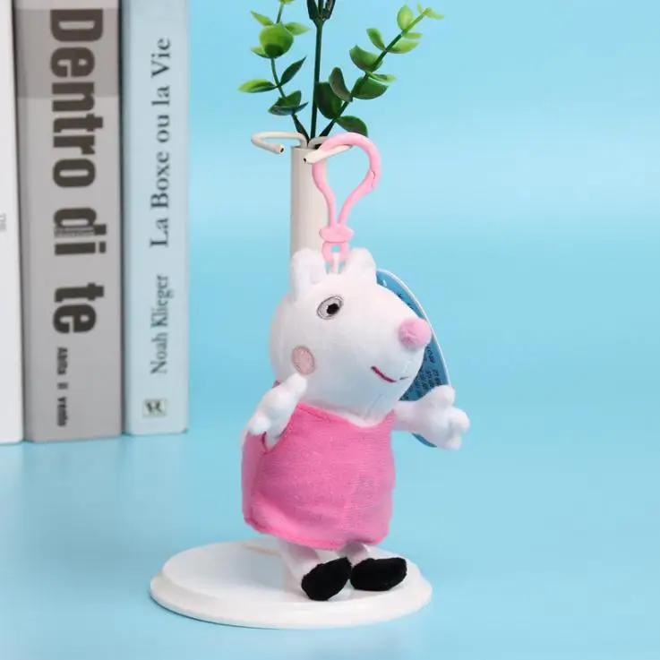 Чучела Свинка Пеппа Плюшевые куклы Peppa's Friends Susie Dennie Rebecca ribca Pedro Suy Candy 19 см хлопок чучела подвеска детские игрушки