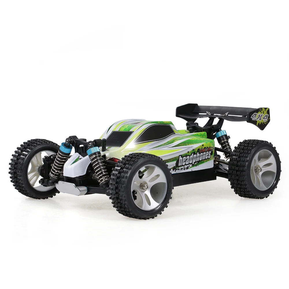 WLtoys A959-B 1:18 RC автомобиль 4WD 2,4 ГГц 70 км/ч высокая скорость RC гоночный автомобиль электрический пульт дистанционного управления автомобиль внедорожный автомобиль багги для детей