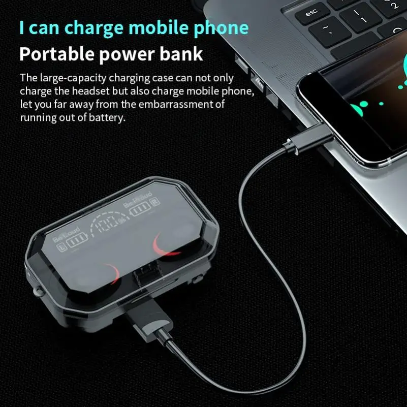 A17 Wireless Bluetooth HiFi Business Call Earphone for Iphone TWS Mini Touch Control Handset Sport Sweat Proof Earbuds for Phone