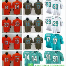 Мужские футболки с Майями минкой фитцпатриком Дэном Марино Райаном таннехиллом Кенни стиллами джарвисом Ландри