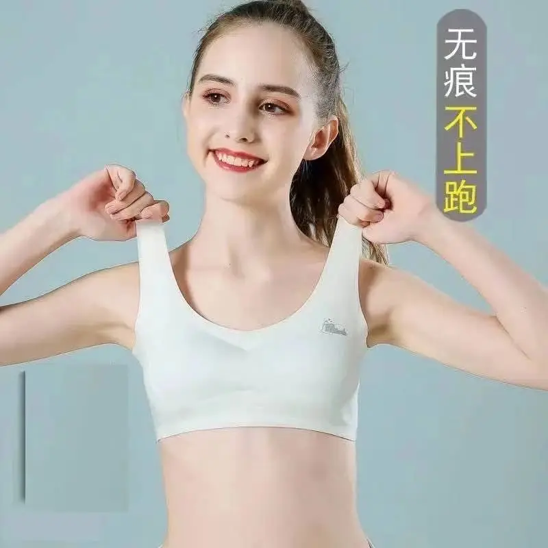 Teenage Underwear Cute Bra Bra Girls 2021 New Summer 10 12 14 16 Years Old Bras Aliexpress
