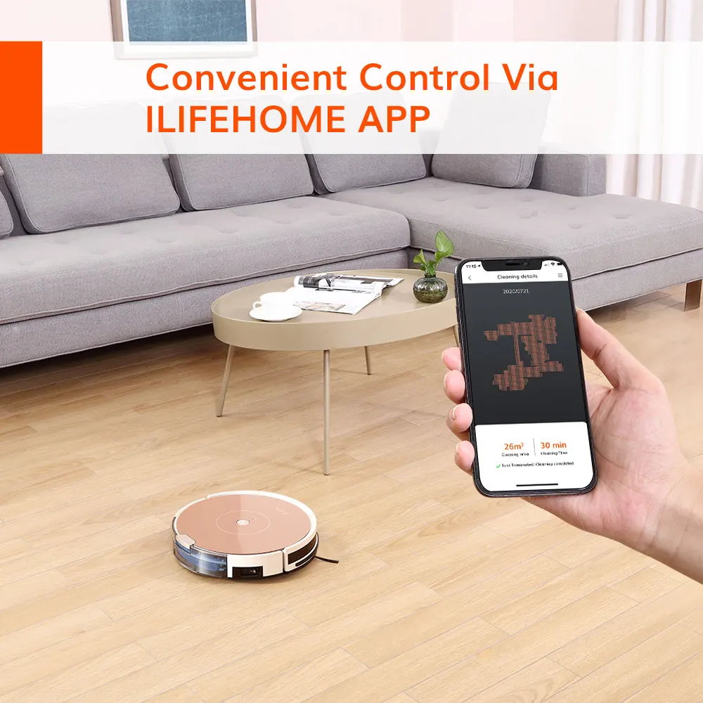 Ilife A80 Plus Robot Vacuum Mop Cleaner 