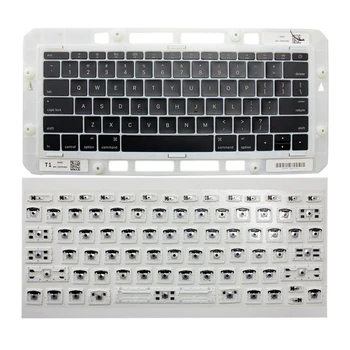 

US Keyboard Key Caps Full Set + Clip For macbook pro 13'' A1706 15'' A1707