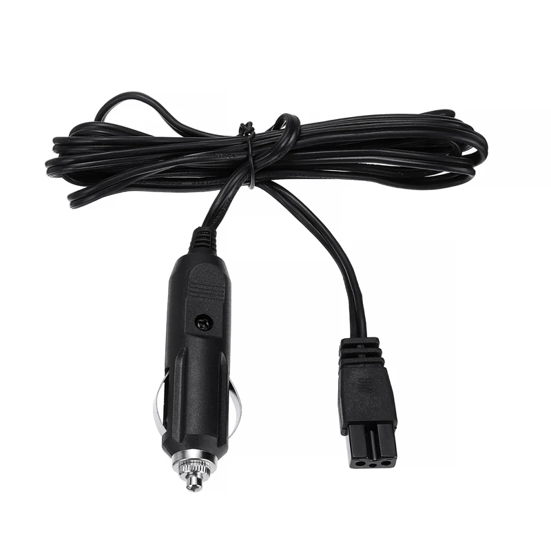 

DC 12V 2M Cigarette Lighter Cables Plug 2 Pin Connection Lead Cable Wire Plug Suitable For Car Cooler Box Mini Fridge 12V
