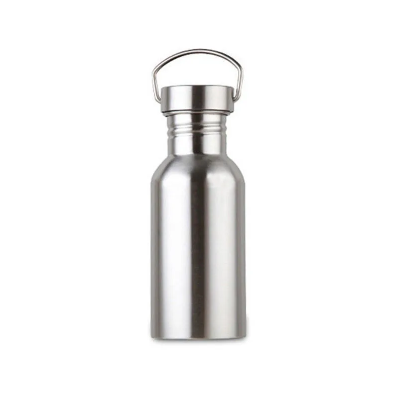 

Water Bottle Large Capacity Storage 500/750ml Stainless Steel Outdoor Hydration