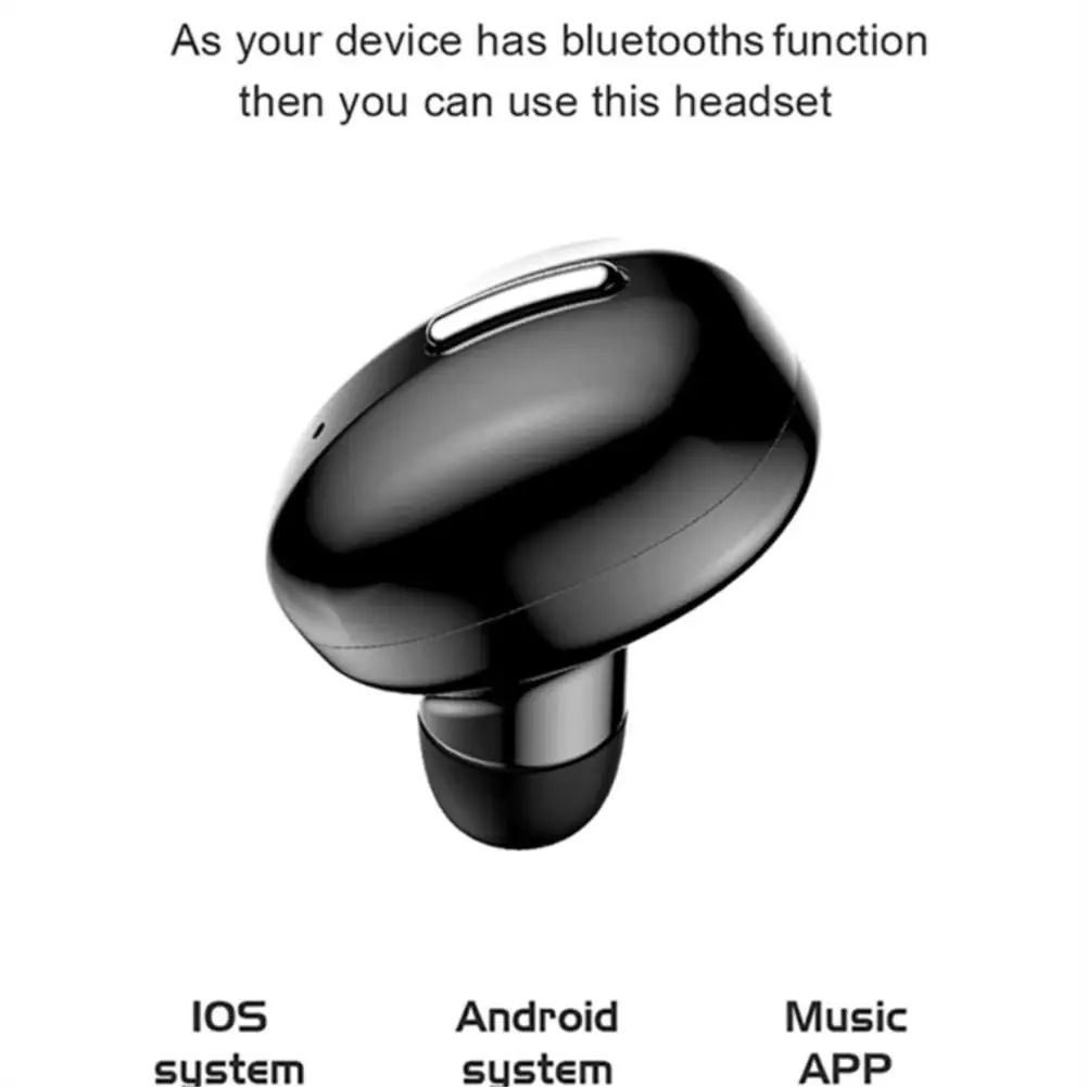 DishyKooker TWS чехол для зарядки Bluetooth наушники беспроводные наушники односторонняя гарнитура шумоподавление для iPhone huawei Xiaomi