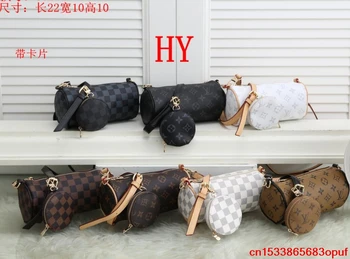 

Luxury Leather Handbags Women Bags Designer Brand Women's Shoulder Bags Large Capacity Ladies Hand Bags L504