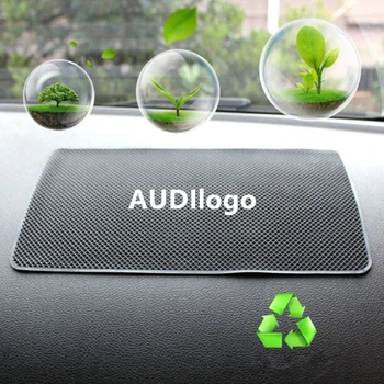 

Car Logo Anti Slip Mat Phone Holder Non-Slip Mat non slip Pad for Audi ASline quattro A3 A4 A5 A6 A7 A8 TT Q3 Q5 Q7 A1 B6 B7 B8