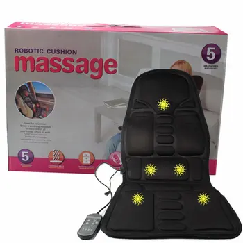 

Full Body Motor Massage Car Seat Cushion Back Relief Chair Pad Heated Lumbar Massager Hot Selling Market Trend