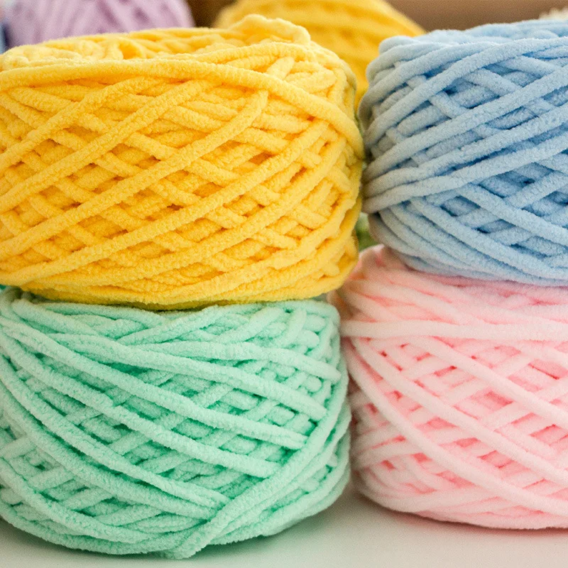 160g/104m Super Cheap Thick Yarn For Knitting Scarf Chunky Yarn