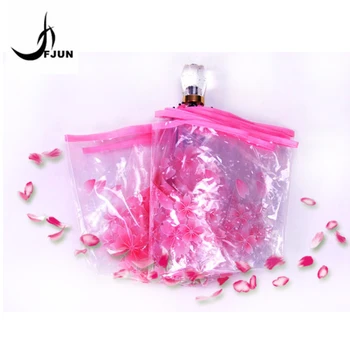 

Romantic Transparent umbrella, cherry blossom three-fold umbrella woman female Korean Japanese cherry umbrella art fresh parasol