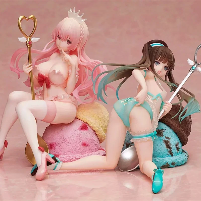 

Anime Native Binding Tasting Girl Ichigo Milk Choco Mint Sexy Girl PVC Action Figure Collectible Model toy 13cm