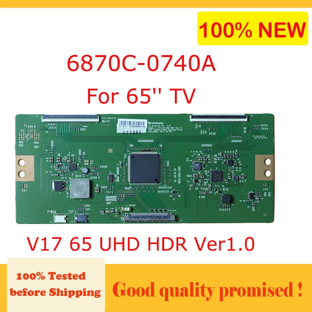 Новая оригинальная плата LG T con 6870C 0740A для 65 ''материнской платы телевизора 6871L