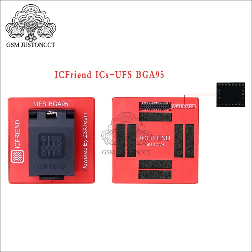 ICFriend ICs-UFS 3 в 1 поддержка UFS BGA254 BGA153 BGA95 легкий JTAG PLUS box