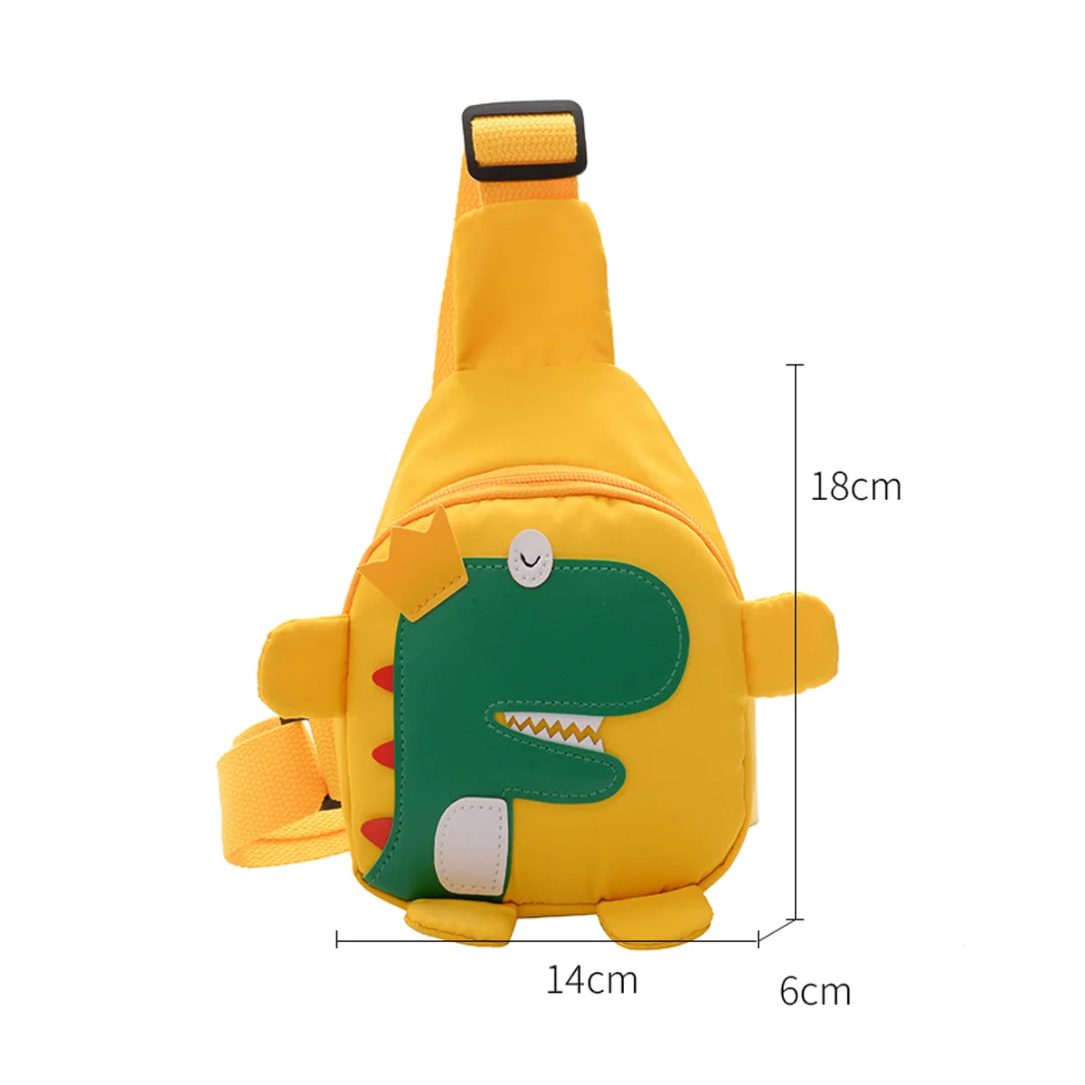 Bolso de cintura para niños, Mini mochila con estampado de dinosaurio de dibujos animados, mochila de viaje, bolso de hombro para niños y niñas