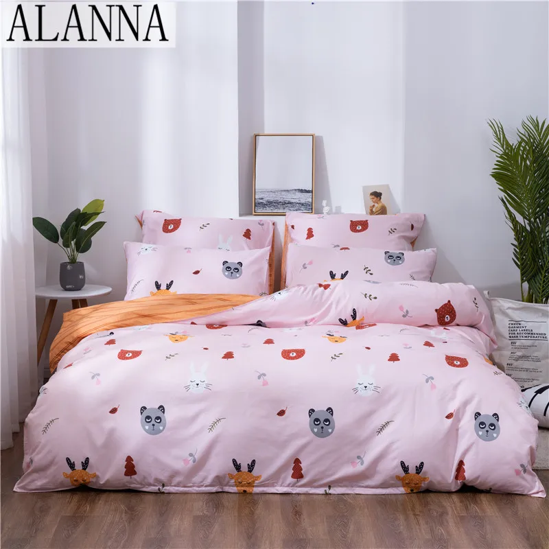 Alanna X-1008 Printed Solid bedding sets Home Bedding Set 4-7pcs High Quality Lovely Pattern with Star tree flower Alanna X-1008 Printed Solid bedding sets Home Bedding Set 4-7pcs High Quality Lovely Pattern with Star tree flower