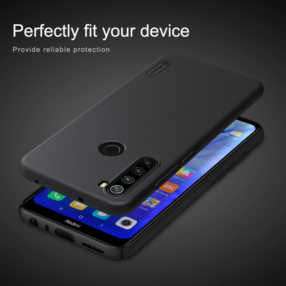 Для Xiaomi Redmi Note 8T чехол для телефона Nillkin супер матовый жесткий защитный чехол для Redmi Note 8T чехол Capa