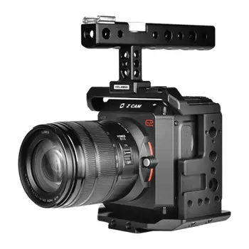 

Camera Cage and Top Handle Kit Aluminium Alloy Stabilizers for Z CAM E2 Camera Accessories Cold Shoe Slots