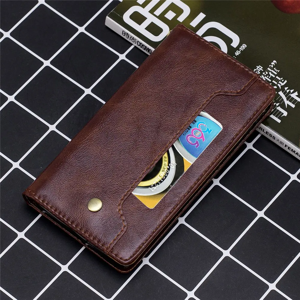 Роскошный кожаный чехол-книжка для Xiaomi mi 9T A2 Lite Pocophone F1 Red mi 7 7A 6 Note 7 6 Pro 5 Plus 5A Prime 4 4X откидная крышка