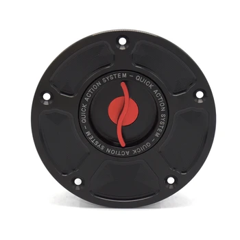 

Motorcycle Racing FUEL TANK CAPS Black Red For HONDA CB600F (HORNET) 1998-2011 CB900F 919 HORNET 900 ALL YEAR CB900 CB919 02-09