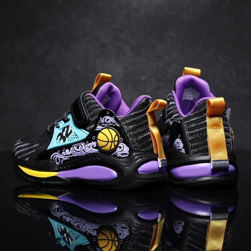 Boys Girls Basketball Shoes High 