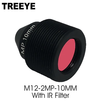 HD 2.0 메가 픽셀 10mm 렌즈 M12 핀홀 렌즈, CCTV 카메라 용 IR 필터, 마운트 M12 * P0.5, F1.6