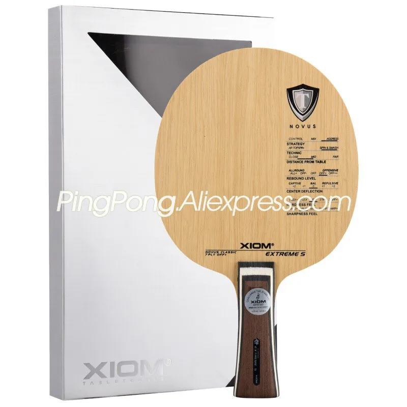 Лезвие для настольного тенниса XIOM Extreme S Cypress оригинальная ракетка пинг понга
