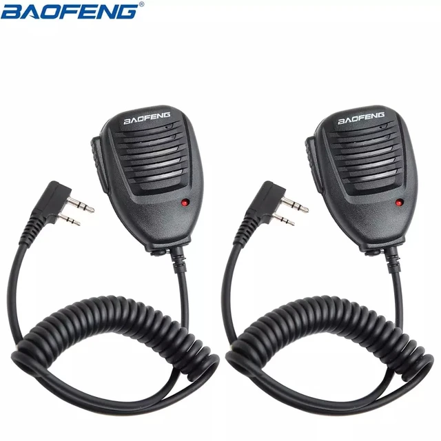 Micro à main pour BaoFeng UV-5R UV-6R et Wouxun Kenwood