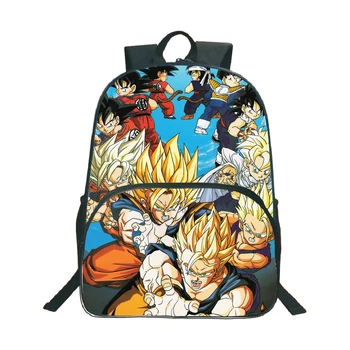 

Dragon Ball School Bag Students Boys Girls School Bag Popular Pattern Schoolbag Beautiful Rucksack Fashion Backpack for Teens
