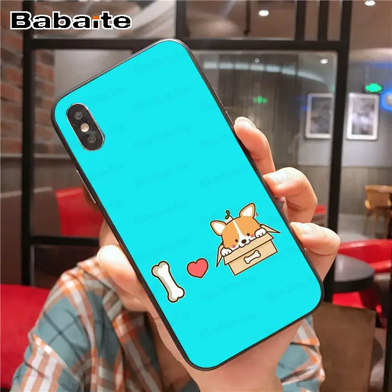 Cartoon Cute Corgi Dog