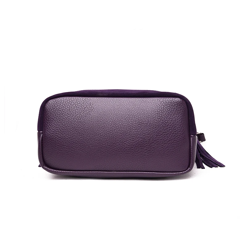 Gykaeo, роскошные сумки, женские сумки, дизайнерские, фиолетовые, с кисточками, сумка-тоут, Дамская, маленькая, уличная мода, сумки через плечо, Sac, основная Женская сумка