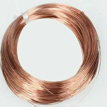 

2pcs 3mm x1m 99.9% pure copper copper wire, used for motor transformer winding wire