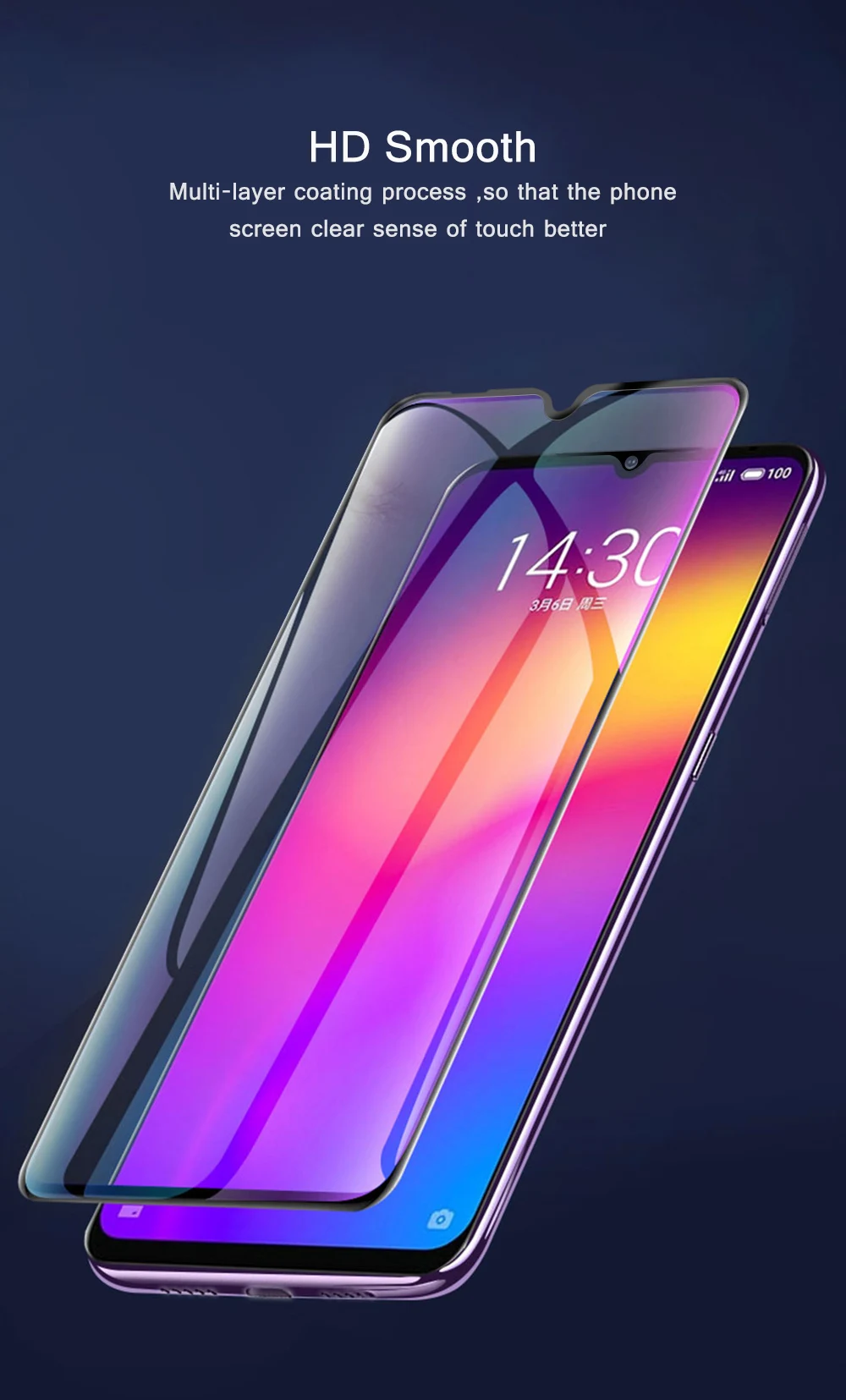 Hacrin для Xiaomi Redmi 8, закаленное стекло, прозрачное, против царапин, полное покрытие, защитное стекло, пленка для Redmi 8A 8 A, защита экрана