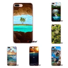 Прозрачный чехол из ТПУ для Huawei Mate Honor 4C 5C 5X 6X 7 7A 7C 8 9 10 8C 8X 20 Lite Pro, SWAG 3D, экологичный пейзаж(China)