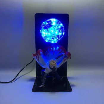 

Creative Animation Garage Kit Naruto 4 Th Generation Naruto LED Eye-Protection Lamp Ornaments Doll Model Table Lamp