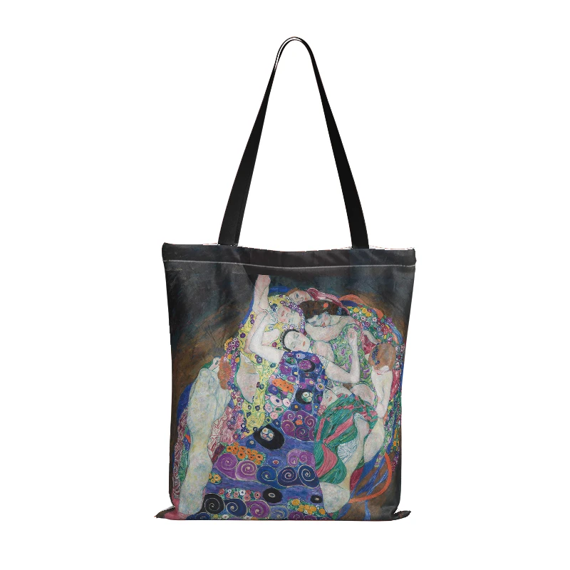 noite estrelada Shopper Bag, grande pano artístico, Eco Shopping Bag, Van Gogh