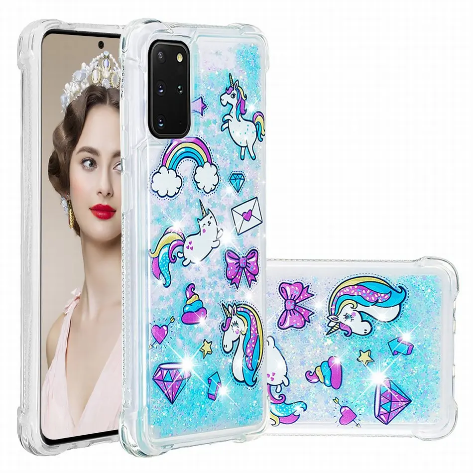 Милая задняя крышка для Samsung Galaxy A3 2016 A5 2017 G530 бабочка Сова Блестящий Жидкий чехол