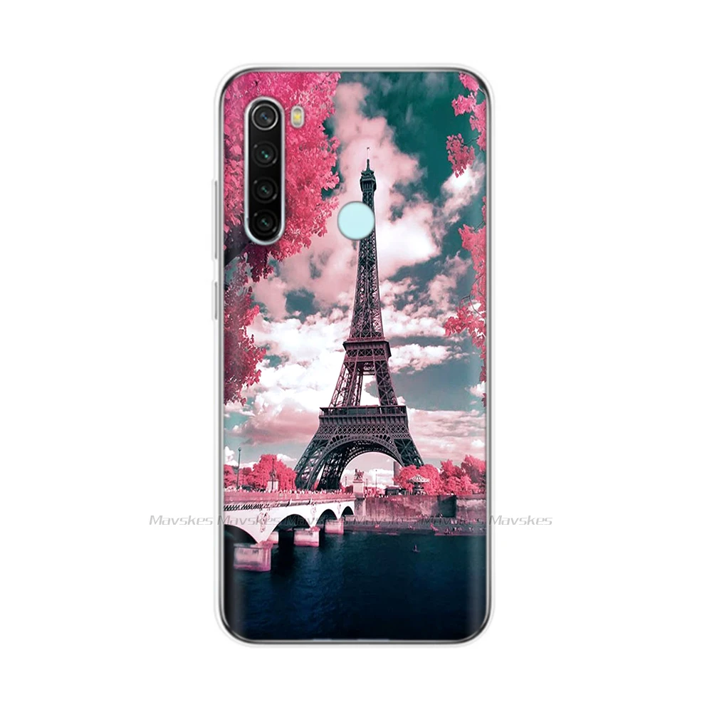 xiaomi leather case glass For Xiaomi Redmi Note 8T Case Soft Silicone Phone Case For Xiaomi Redmi Note 8T Case On Redmi Note 8T 8 T Back Cover Coque Funda case for xiaomi Cases For Xiaomi