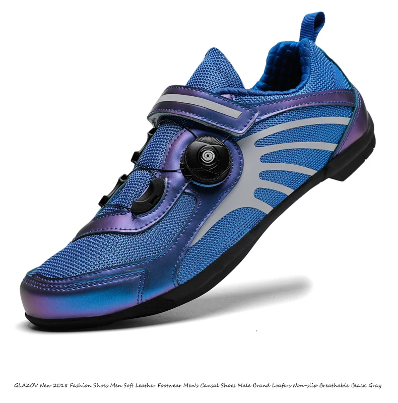 Men Women Road Riding Racing Shoes Outdoor Breathable Cycling Profession Bicycle Shoes Self-Locking Sport MTB Shoes Size 36-45