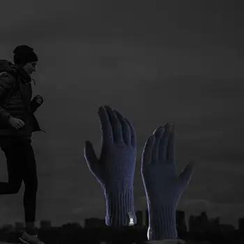 

Men Womens Winter Knitted Touch Screen Gloves Outdoor Sport Training Snow Ski Full Finger Elastic Ribbed Cuff Stretchy Mittens