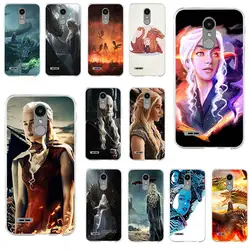 Мягкий чехол для телефона из ТПУ для LG V10 V20 V30 V40 K40 K50 Q6 Q7 Q8 Q60 X power Stylus Bags Daenerys Targaryen Games Of Thrones