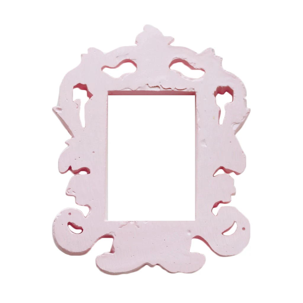 Барокко рамка Розовые Свадебные сувениры фото реквизит украшения для дома могут быть помещены на стену, дверь или любое другое место