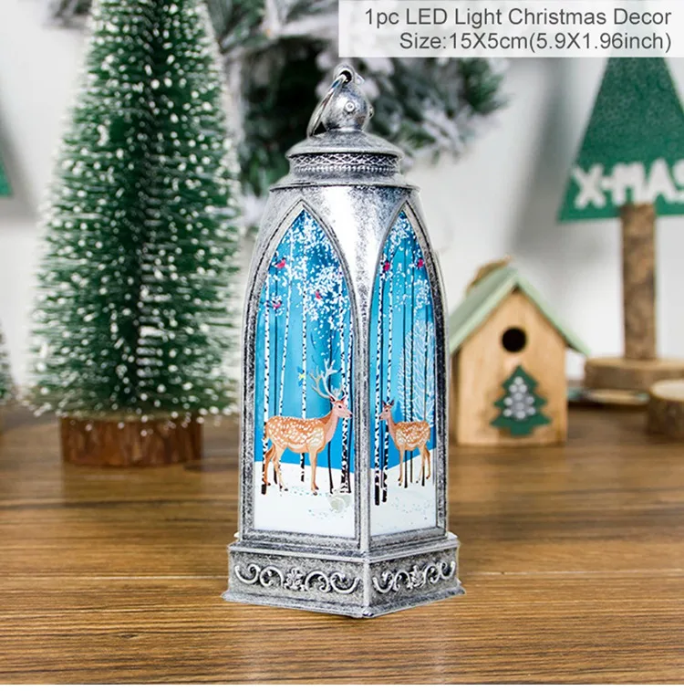 Светодиодный светильник FENGRISE для украшения рождественской елки в стиле дома, сказочный светильник, Новогодняя гирлянда, рождественские украшения для дома - Цвет: Night light style 15
